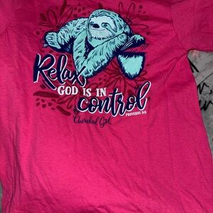 Cherished Girl Pink Relax Tee - Short Sleeve